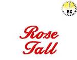 Picture of Rose Tall Embroidery Font