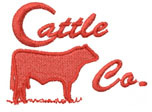 Cattle Company Machine Embroidery Design