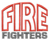 FIRE FIGHTERS Machine Embroidery Design