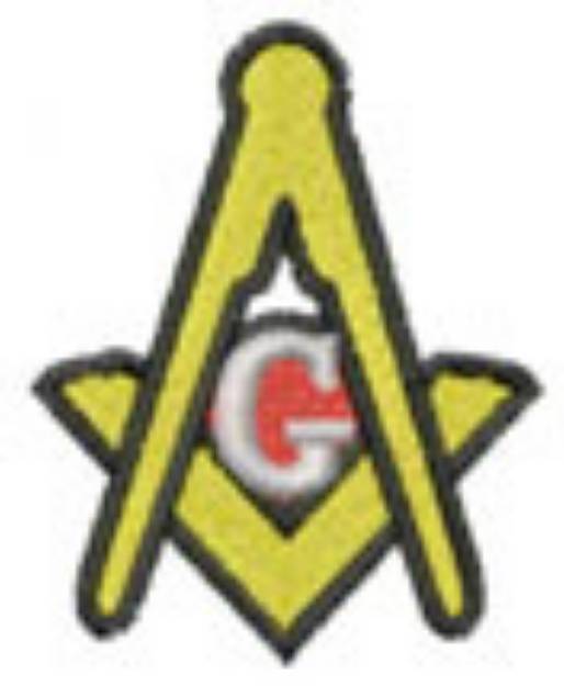 Picture of MASONIC EMBLEM Machine Embroidery Design