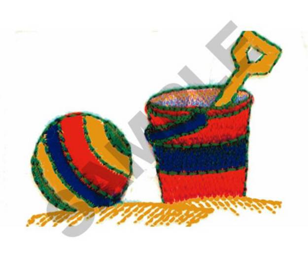 Picture of BEACH BALL & SAND PAIL