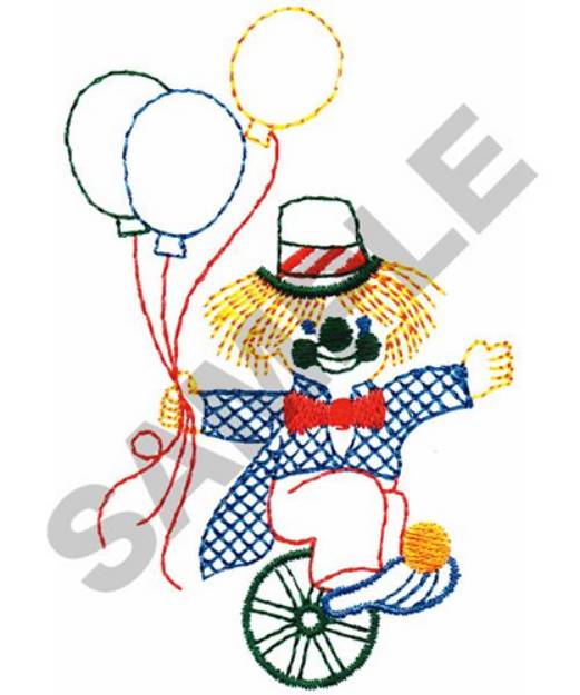 Picture of CLOWN ON A UNICYCLE