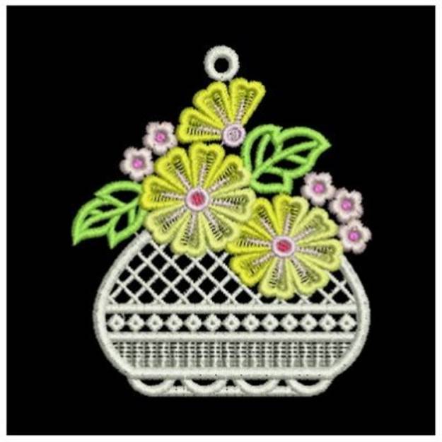 Picture of FSL Floral Arangement Machine Embroidery Design