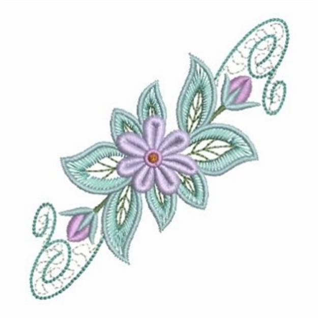 Heirloom Daisy Border Machine Embroidery Design | Embroidery Library at ...