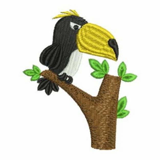 Picture of Toco Toucan Tree Machine Embroidery Design