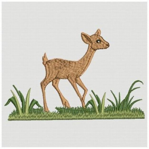 Picture of Cute Deer Machine Embroidery Design