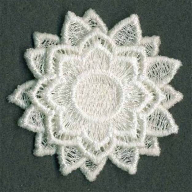 Picture of FSL 3D Flower Machine Embroidery Design