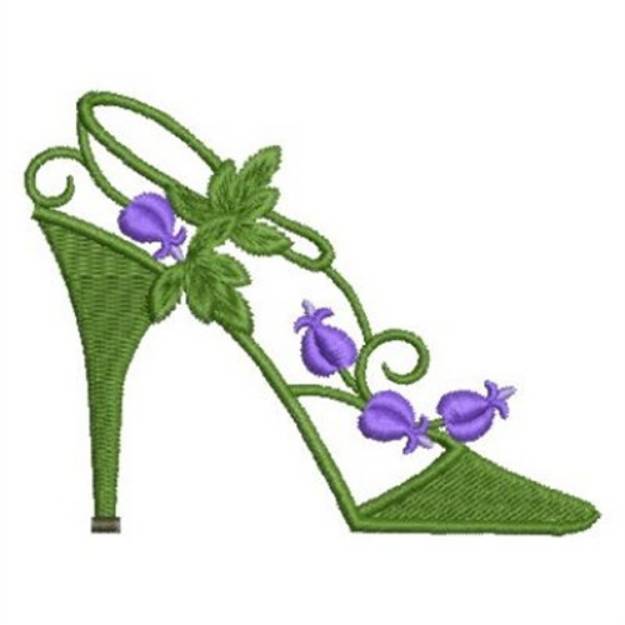 Picture of Fancy Shoes Machine Embroidery Design