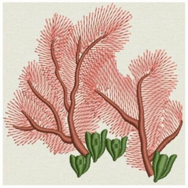 Picture of Large Corals Machine Embroidery Design