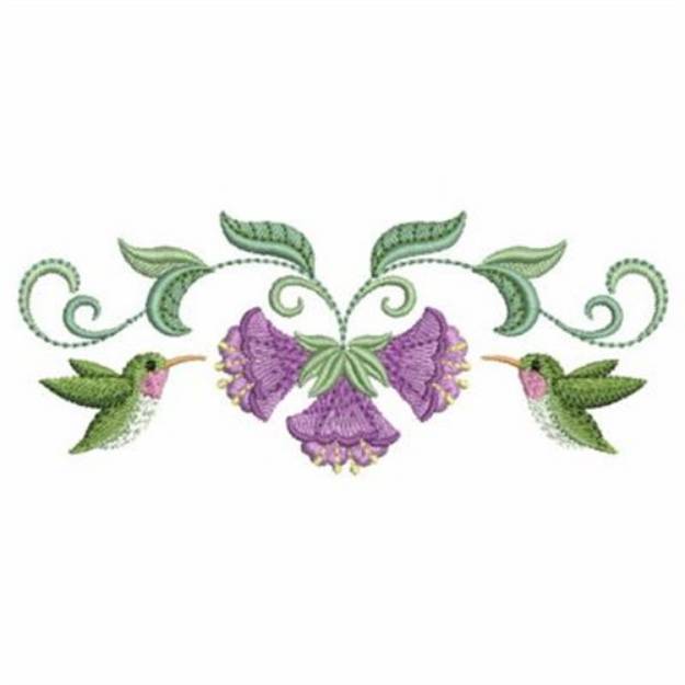 hummingbird cross stitch border patterns