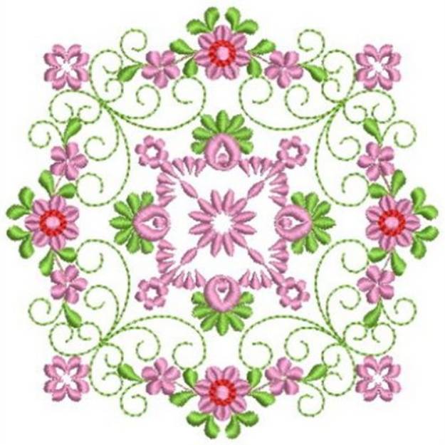 Floral Swirls Quilt Machine Embroidery Design | Embroidery Library at ...