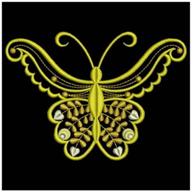 Picture of Heirloom Butterfly Machine Embroidery Design