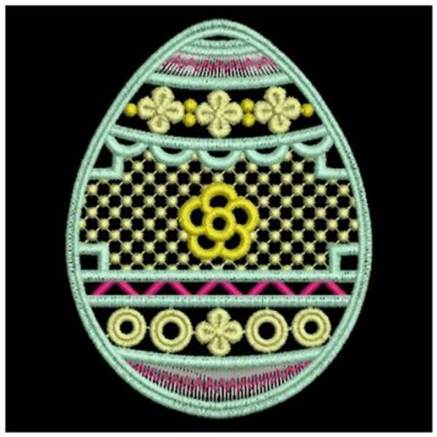 FSL Pretty Egg Machine Embroidery Design | Embroidery Library at ...