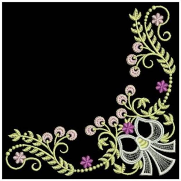 Artistic Corners Machine Embroidery Design | Embroidery Library at ...