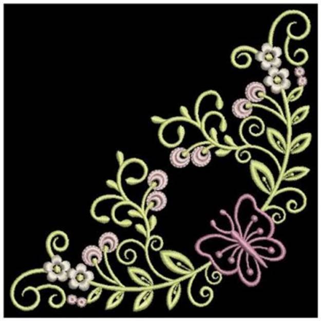 Artistic Corners Machine Embroidery Design | Embroidery Library at ...