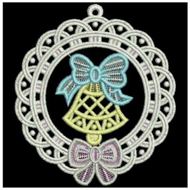 Picture of Lace Ornament Machine Embroidery Design