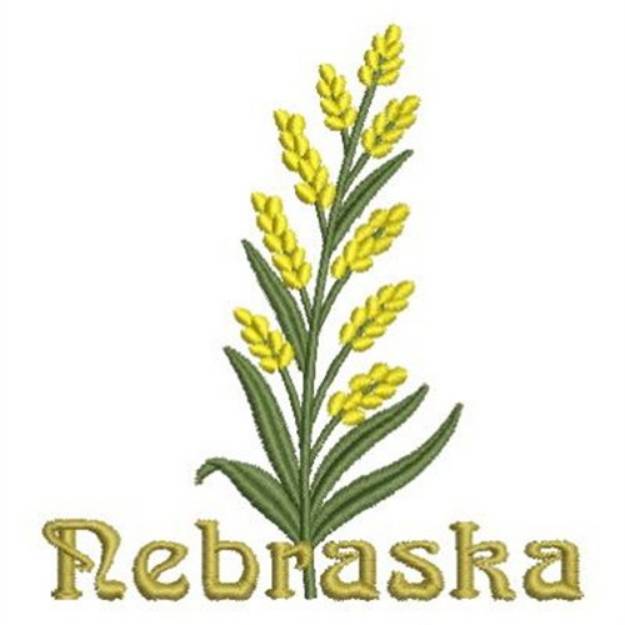 Picture of Nebraska State Flower Machine Embroidery Design