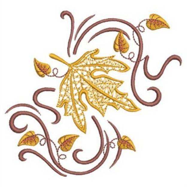 Autumn Leaves Machine Embroidery Design | Embroidery Library at ...