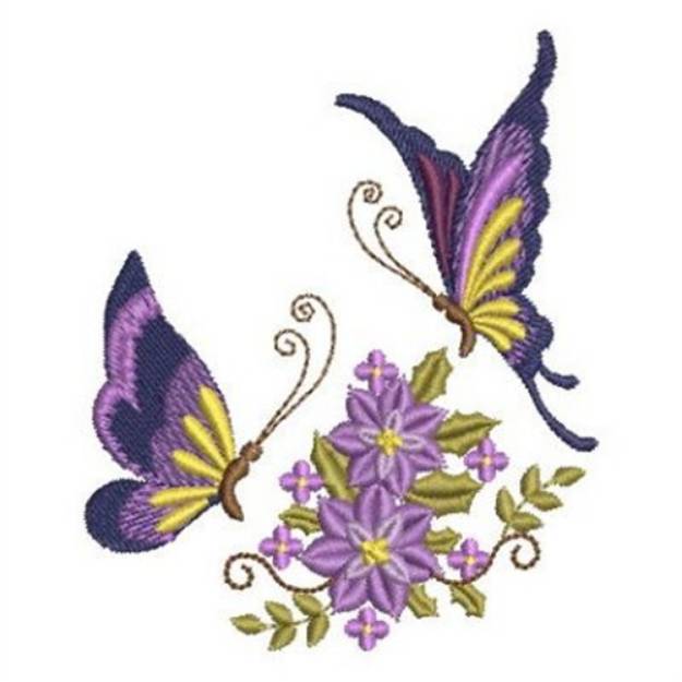 Butterflies Kisses Machine Embroidery Design | Embroidery Library at ...