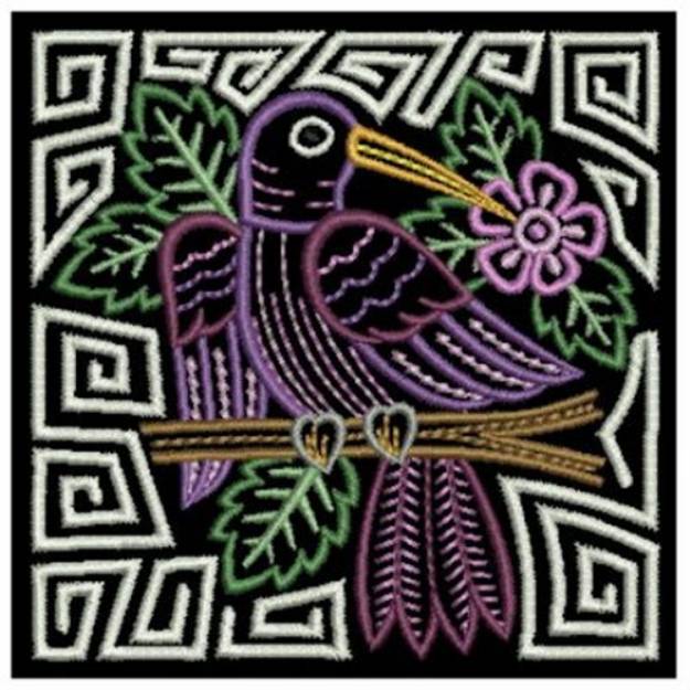 Hola Mola Tropical Bird Machine Embroidery Design | Embroidery Library at  