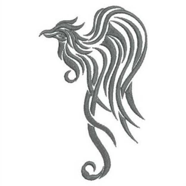 Picture of Tribal Phoenix Machine Embroidery Design