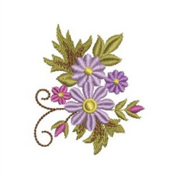 Spring Flowers Machine Embroidery Design | Embroidery Library at ...