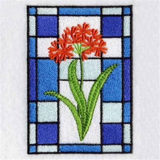 Picture of Stained Glass Decor Machine Embroidery Design