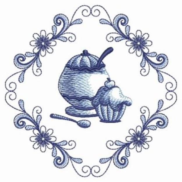 Picture of Tea & Dessert Machine Embroidery Design