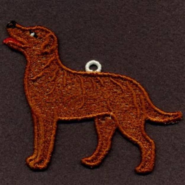 Picture of Chesapeake Bay Retriever Machine Embroidery Design