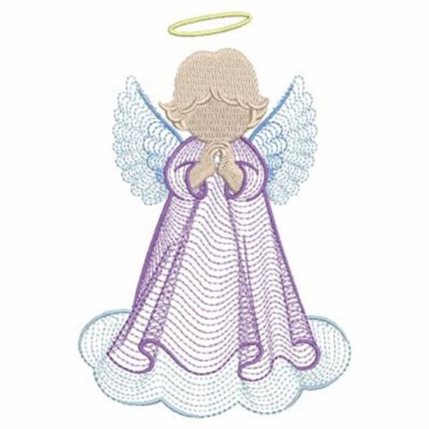 Rippled Little Angel Machine Embroidery Design | Embroidery Library at ...