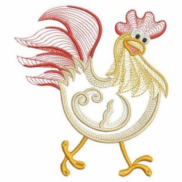 Rippled Farm Animals Machine Embroidery Design | Embroidery Library at ...