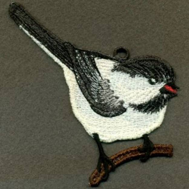 Picture of FSL Birds On Branch Machine Embroidery Design