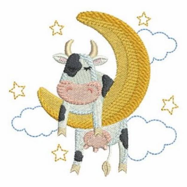 Sweet Dreams Cow Machine Embroidery Design | Embroidery Library at ...