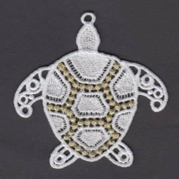 Picture of FSL Turtle Machine Embroidery Design