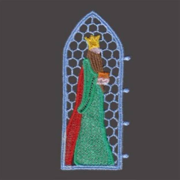 Picture of FSL Nativity Panel Screen Machine Embroidery Design