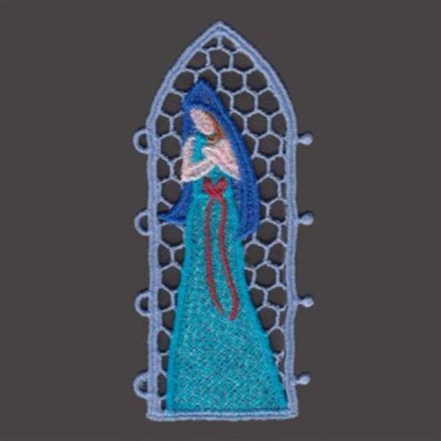 Picture of FSL Nativity Panel Screen Machine Embroidery Design