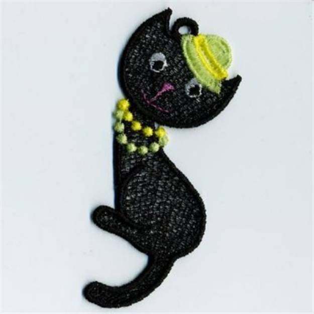 FSL Black Cat Machine Embroidery Design | Embroidery Library at ...