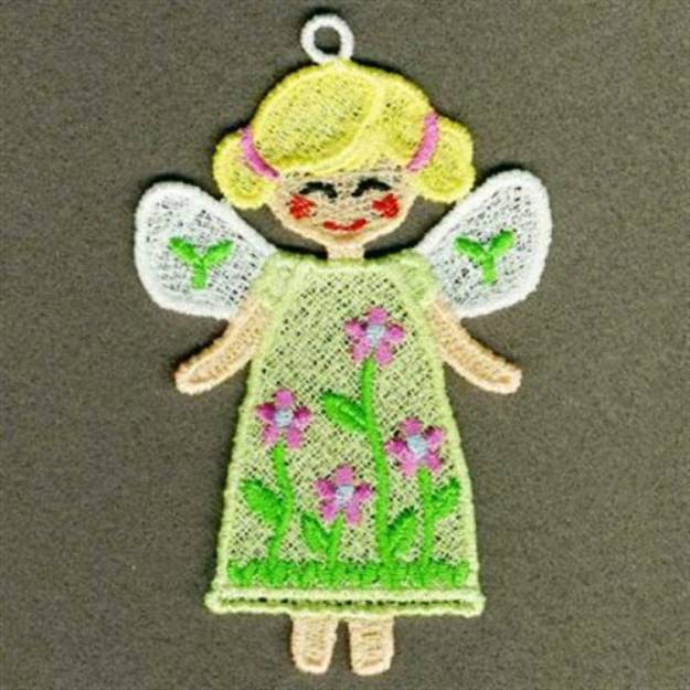 Picture of FSL Angel Girl Machine Embroidery Design