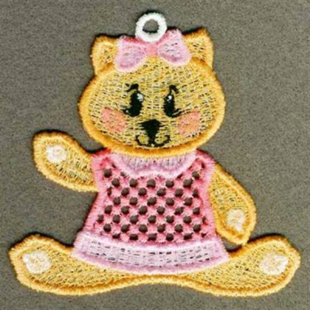 Picture of FSL Teddy Bear Machine Embroidery Design