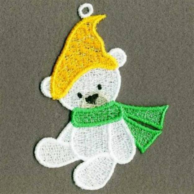 Picture of FSL Teddy Bear Machine Embroidery Design