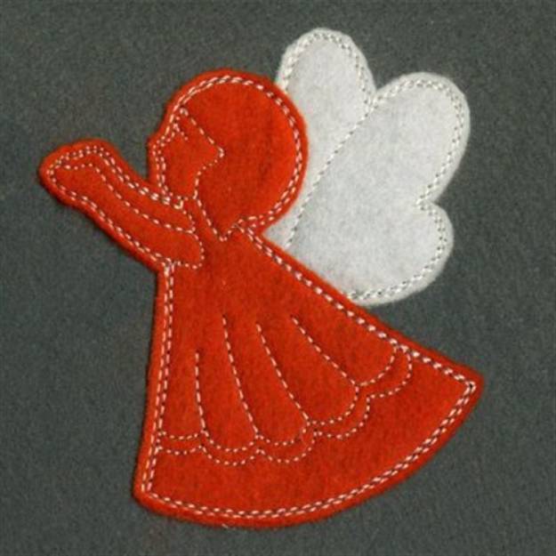 Picture of Applique Angel Machine Embroidery Design