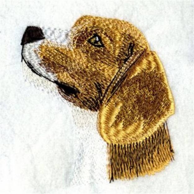 Realistic Beagle Machine Embroidery Design | Embroidery Library at ...