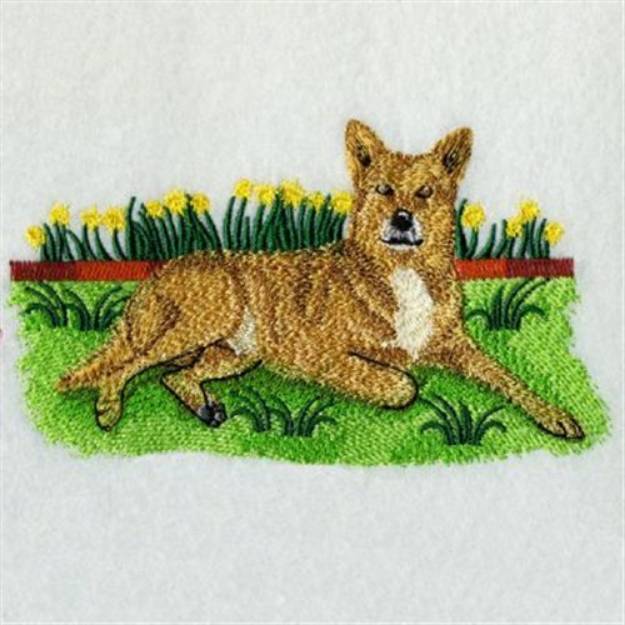 Picture of Realistic Dog Machine Embroidery Design