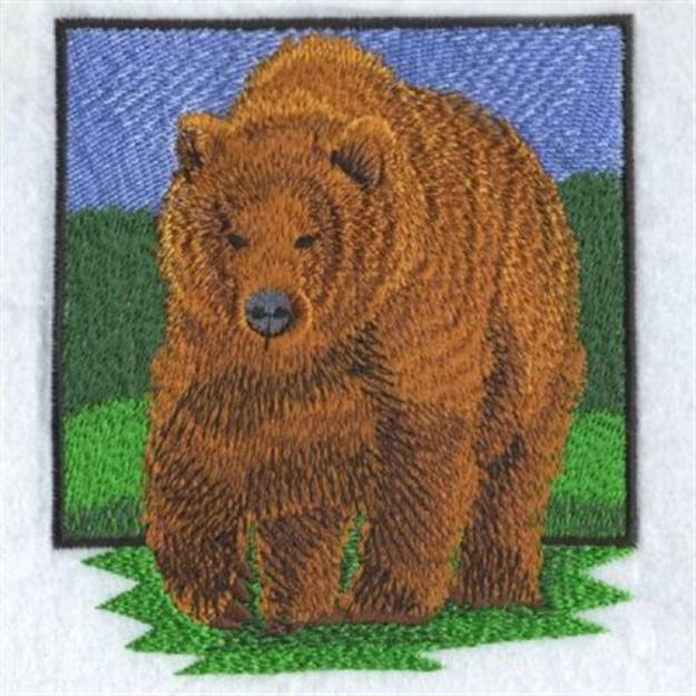 Realistic Bear Machine Embroidery Design | Embroidery Library at ...