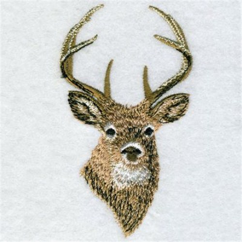 Realistic Deer Machine Embroidery Design | Embroidery Library at ...