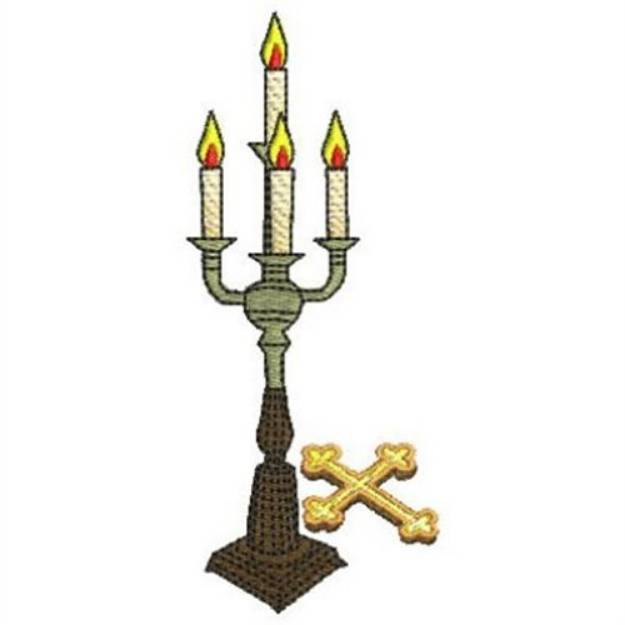 Picture of Candlelight Dinner Machine Embroidery Design