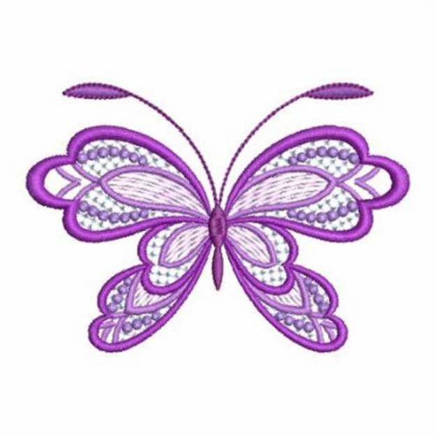 Picture of Fancy Butterflies Machine Embroidery Design