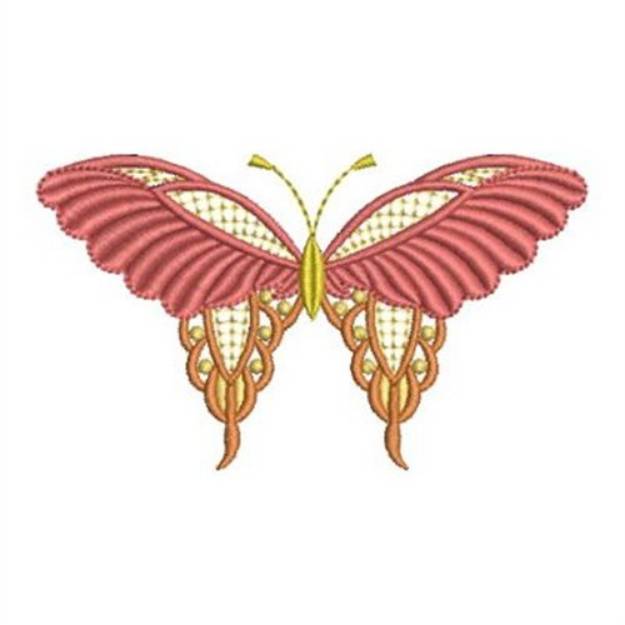 Picture of Fancy Butterflies Machine Embroidery Design