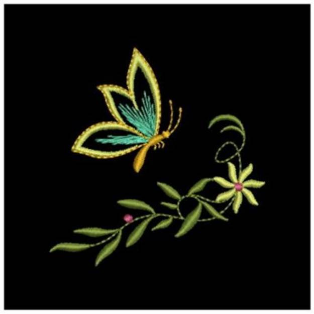 Floral Butterflies Machine Embroidery Design | Embroidery Library at ...