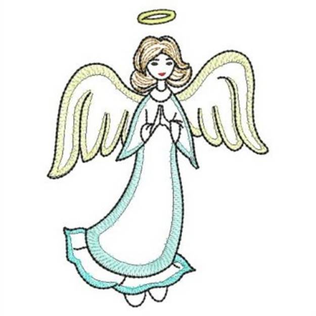 Realistic Angels Machine Embroidery Design | Embroidery Library at ...